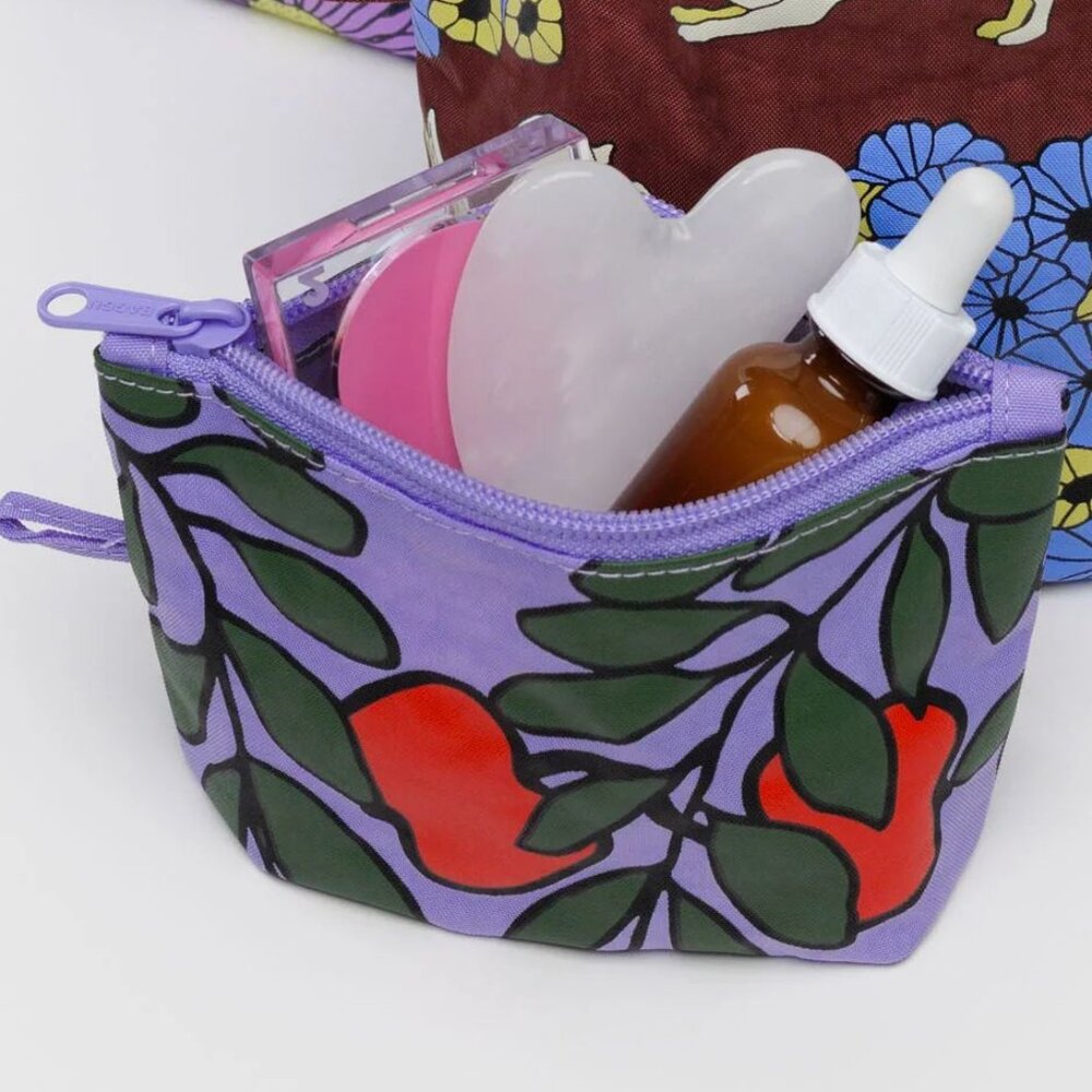 NWOT Baggu Go Pouch Small - Apple Tree (Night Orchard) - Picture 6 of 8